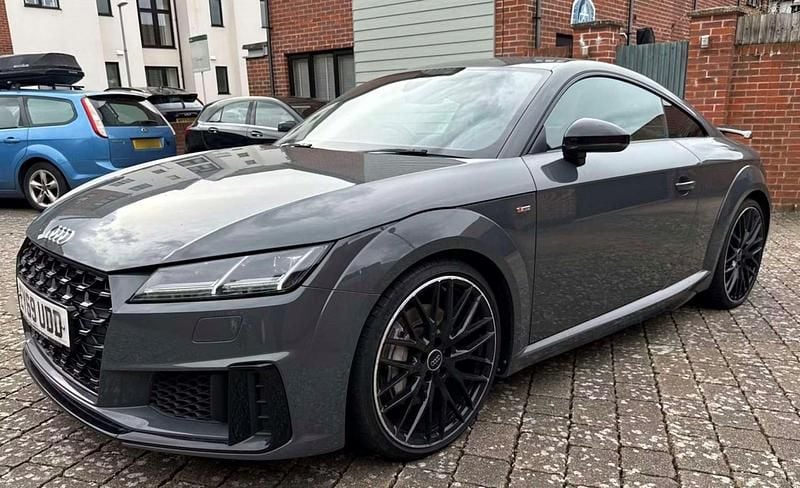Used Audi TT Black Edition 245 HP (180 kW) 2019 Grey Coupe