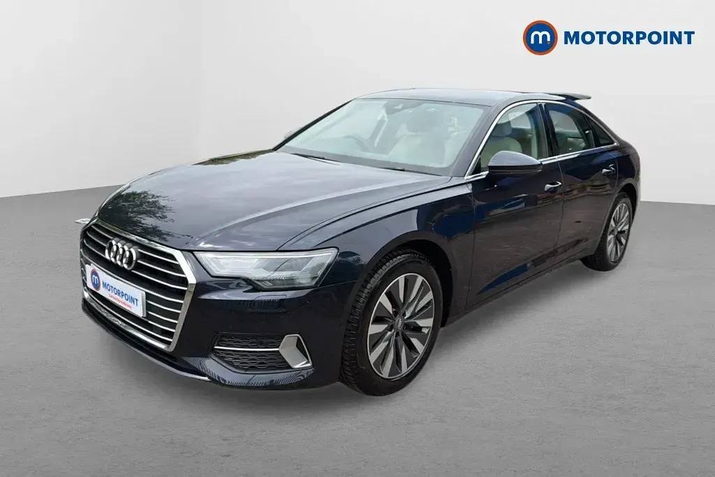 Usado Audi A6 Sport 204 HP (150 kW) 2019 Azul Sedan
