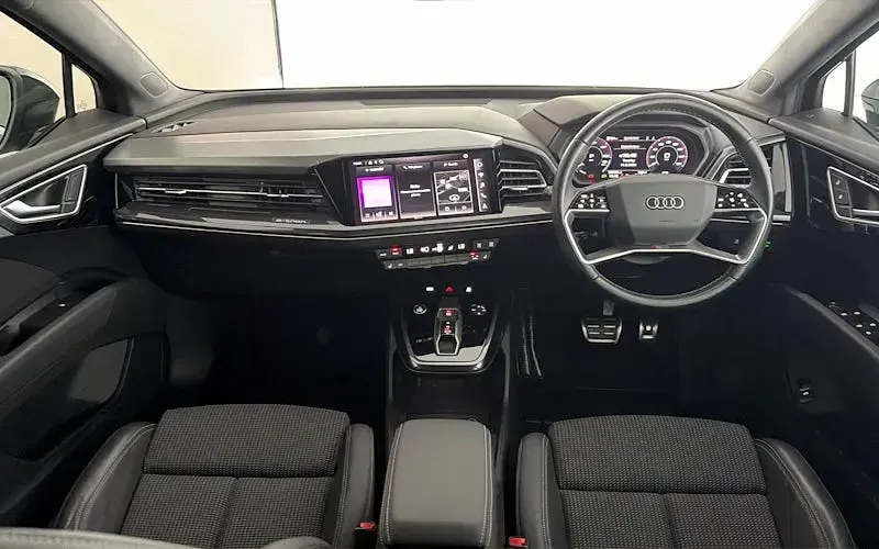 Used Audi Q4 e-tron S-Line 150 kW (204 HP) 2023 Black SUV
