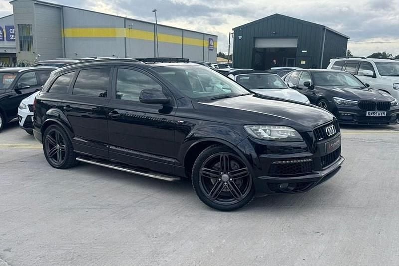 Black Used 2011 Audi Q7 S-Line SUV | £9,000 (Fair price) - Image 1/1