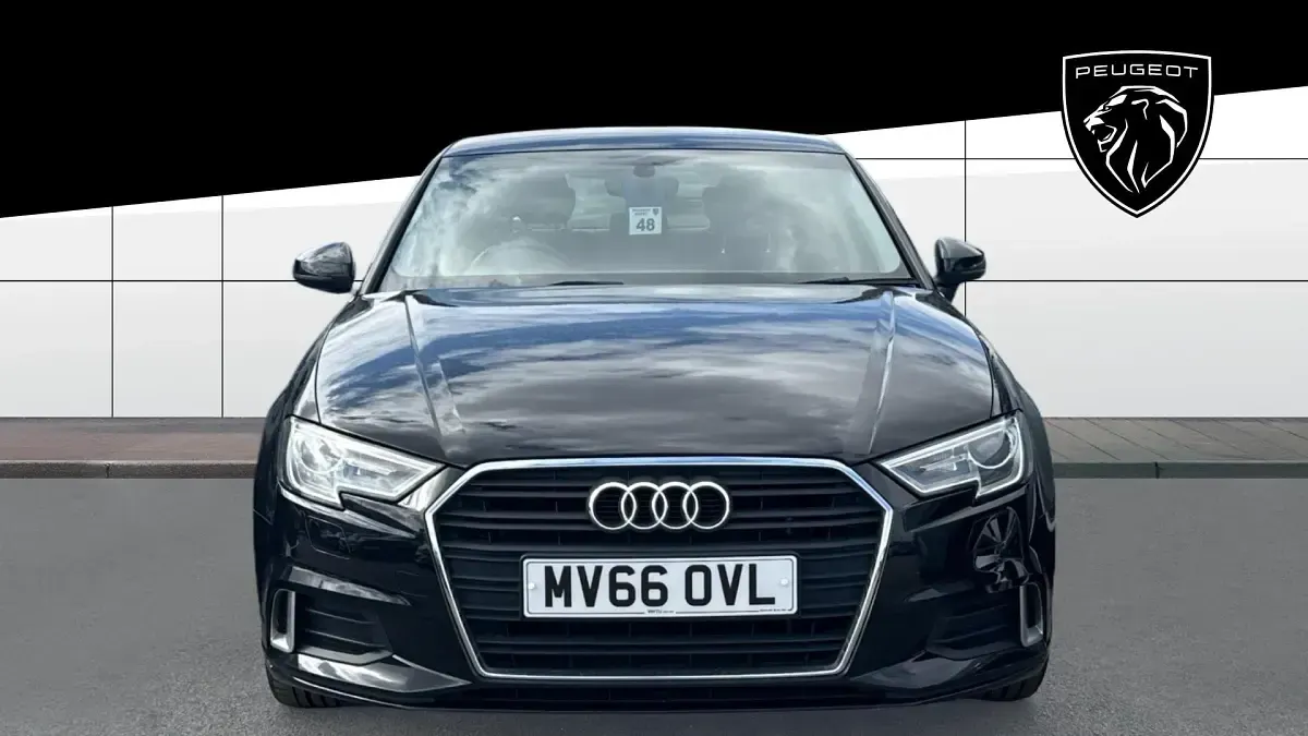 Used Audi A3 Sport 150 HP (110 kW) 2016 Black Sedan