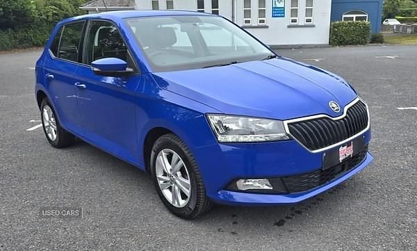 Used Skoda Fabia SE 2020 Blue Hatchback
