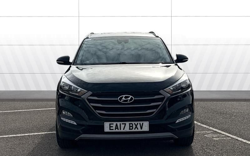 Used Hyundai Tucson SE 132 HP (97 kW) 2017 Black SUV