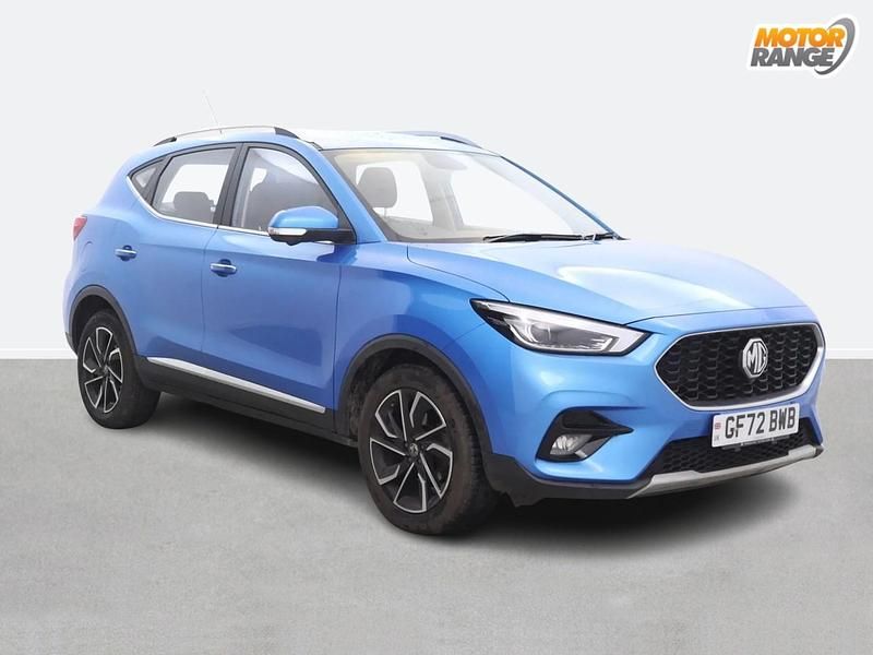 Used MG ZS Exclusive 111 HP (81 kW) 2022 Blue SUV