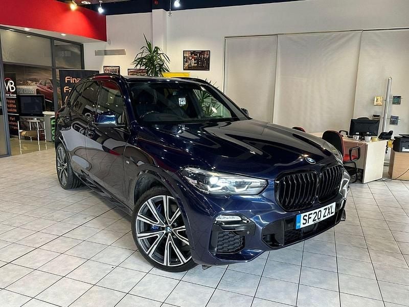 Blue Used 2020 BMW X5 M Sport SUV | £27,993 (Super price) - Image 1/4