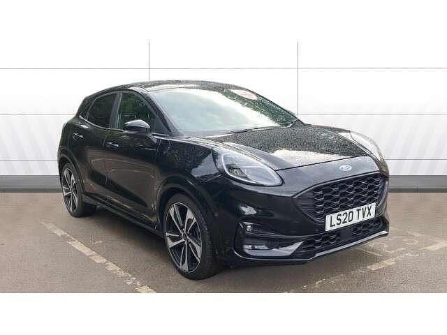 Black Used 2020 Ford Puma Gen-E ST-Line X SUV | £13,678 - Image 1/4