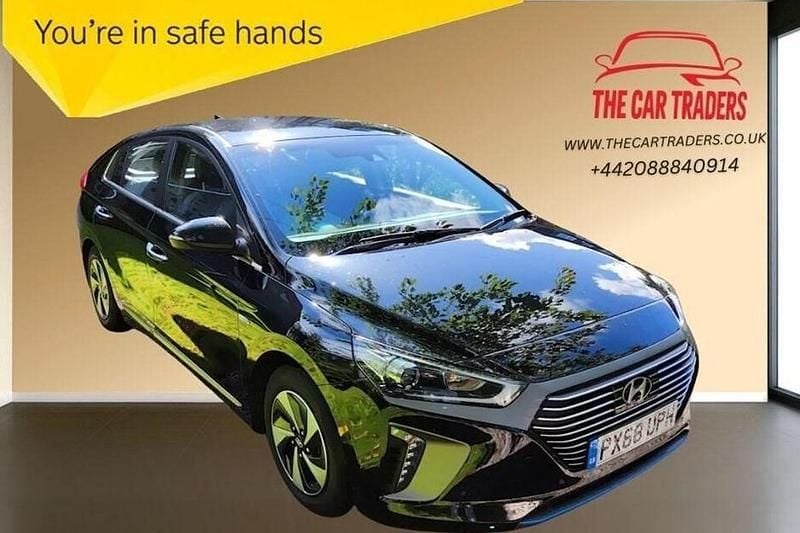 Black Used 2018 Hyundai Ioniq Premium SE Sedan | £11,488 (Fair price) - Image 1/1