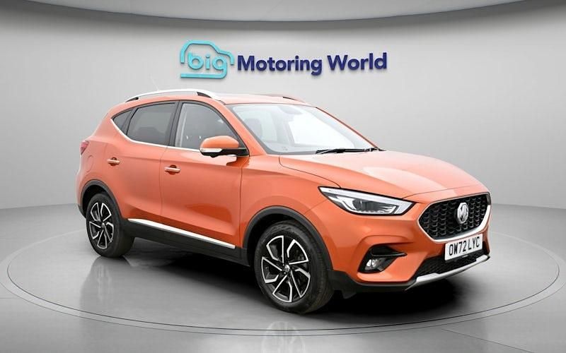 Usado MG ZS Exclusive 111 HP (81 kW) 2023 Laranja SUV