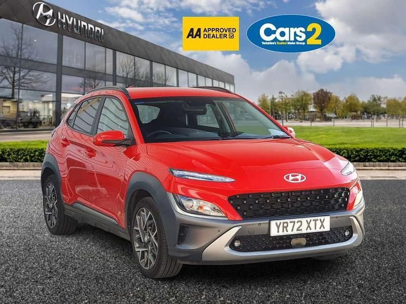 Red Used 2022 Hyundai Kona Premium SUV | £16,990 (Fair price) - Image 1/4
