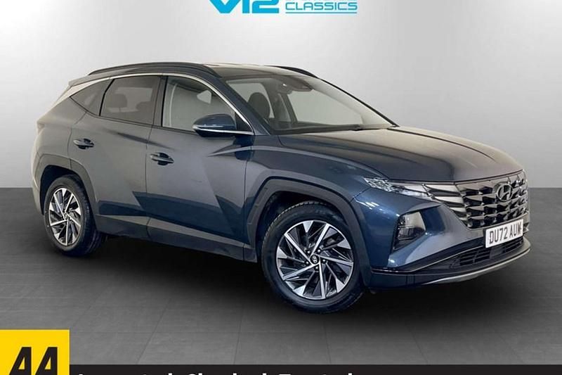 Blue Used 2022 Hyundai Tucson Premium SUV | £12,295 (Fair price) - Image 1/1