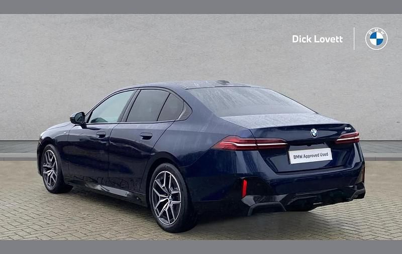 Used BMW 520 M Sport 205 HP (150 kW) 2024 Blue Sedan