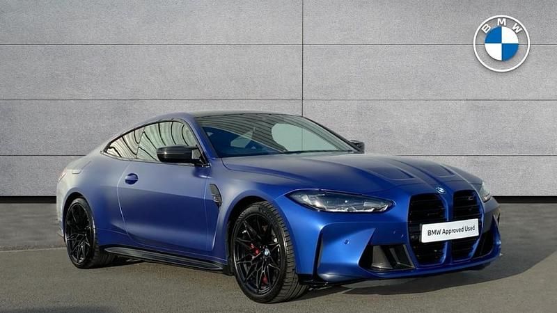 Blue Used 2021 BMW M4 Competition Edition Coupe | £48,790 (Fair price) - Image 1/4