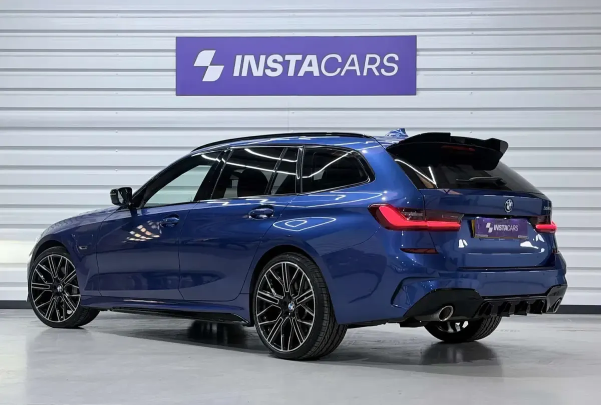 Used BMW 330e M Sport 2021 Blue Estate