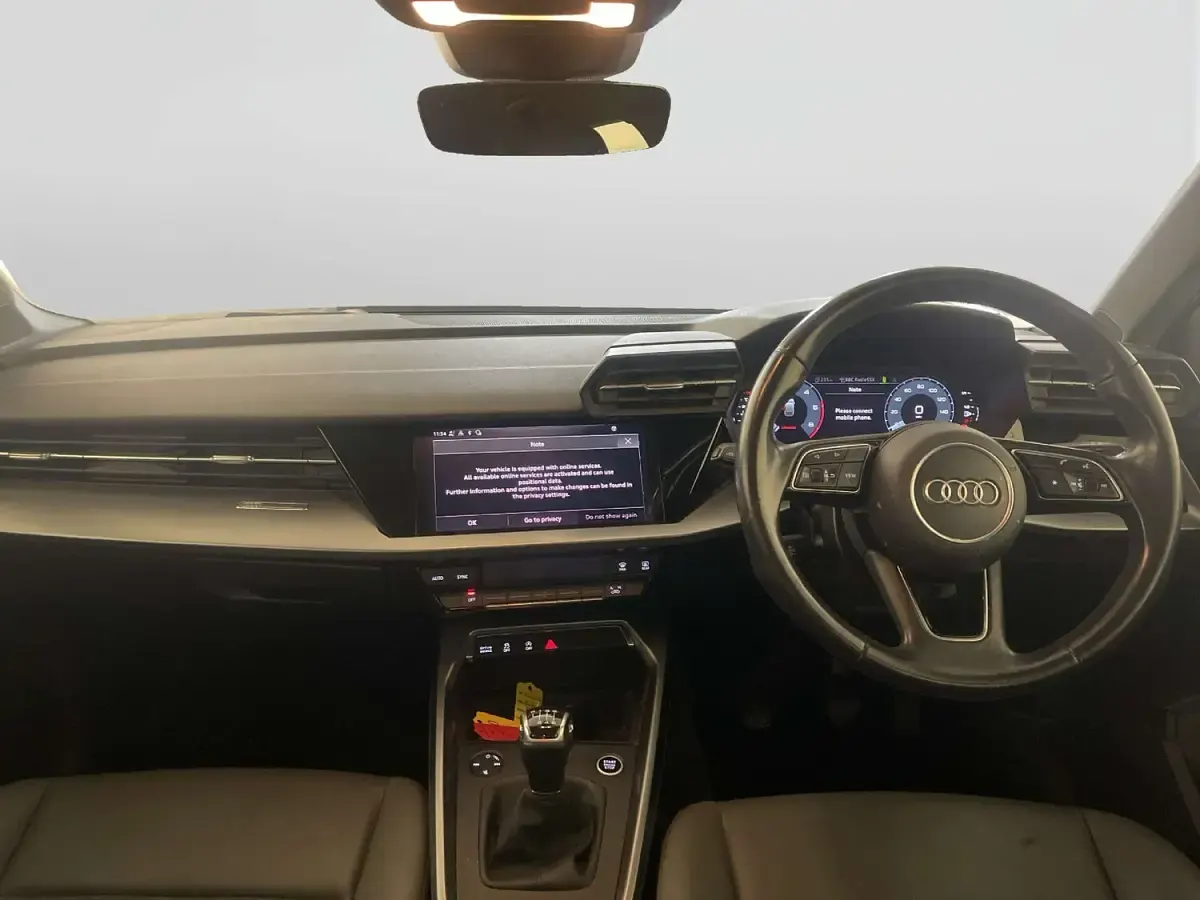 Used Audi A3 Sport 116 HP (85 kW) 2021 Black Sedan