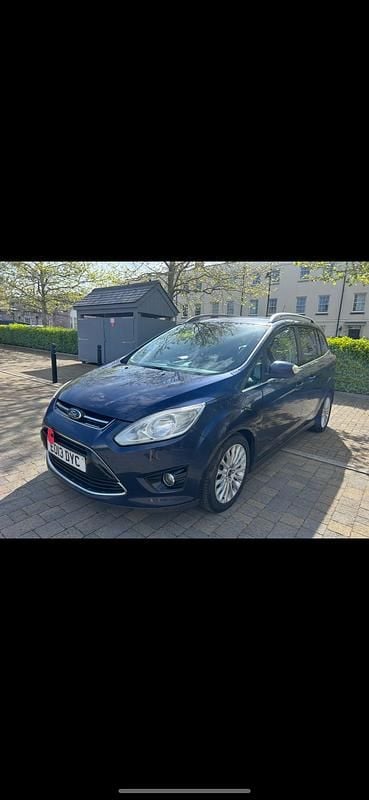 Used Ford Grand C-Max Titanium 125 HP (91 kW) 2013 Blue MPV