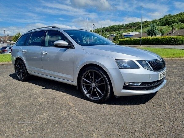 Silver Used 2019 Skoda Octavia SE Estate | £14,950 (Fair price) - Image 1/4