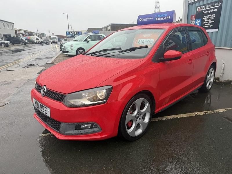 Used VW Polo GTI 180 HP (132 kW) 2011 Red Hatchback