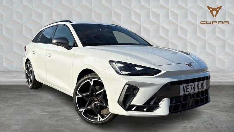 White New 2025 Cupra Leon Estate | £32,990 - Image 1/4