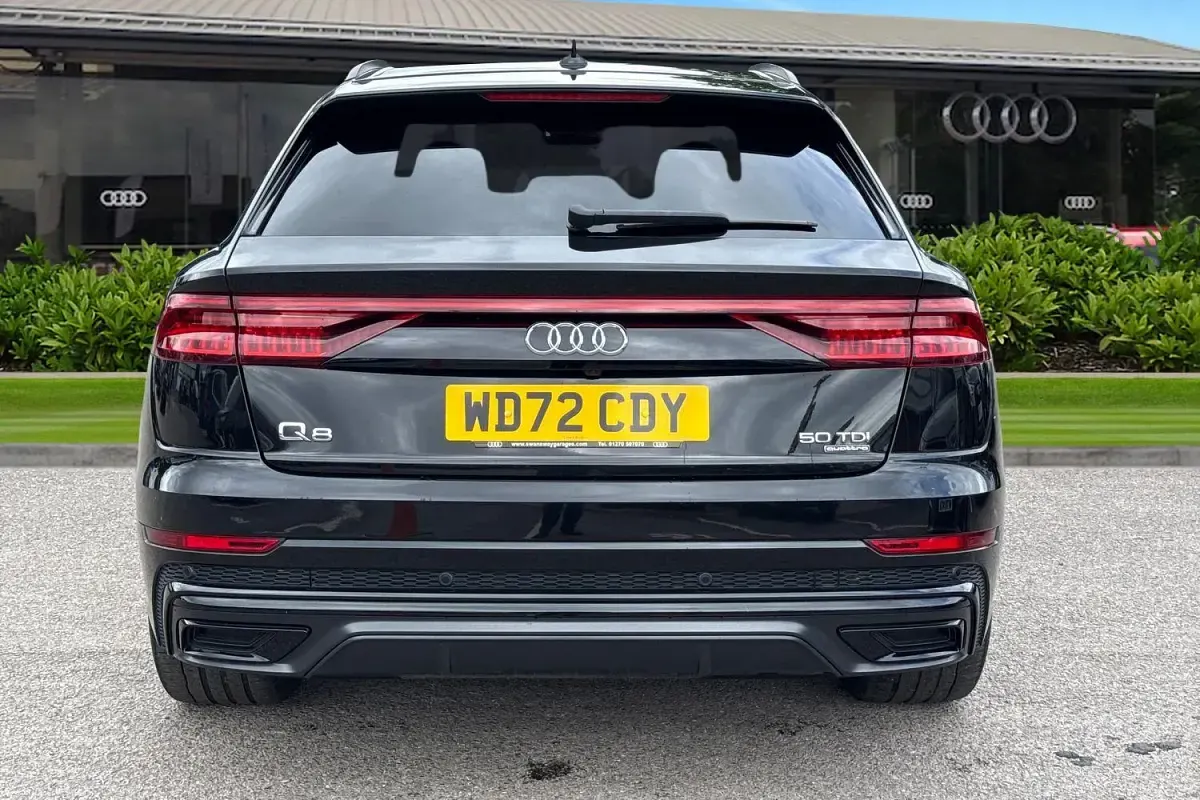 Used Audi Q8 Black Edition 286 HP (210 kW) 2023 Black SUV