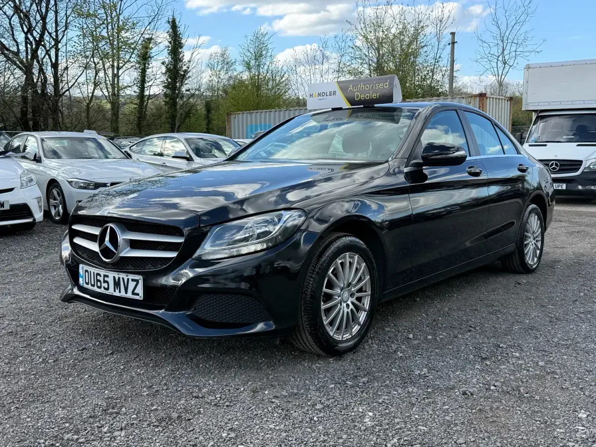 Begagnad Mercedes C220 SE 170 HK (125 kW) 2015 Svart Sedan
