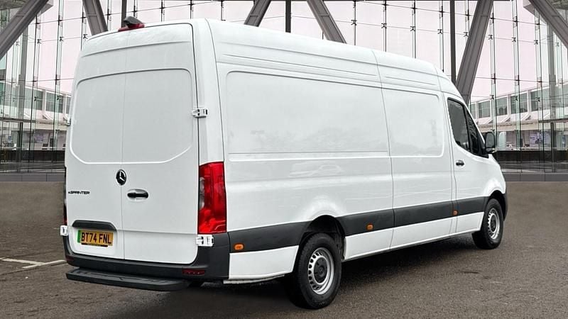 Used Mercedes E-Sprinter 100 kW (136 HP) 2025 White Van