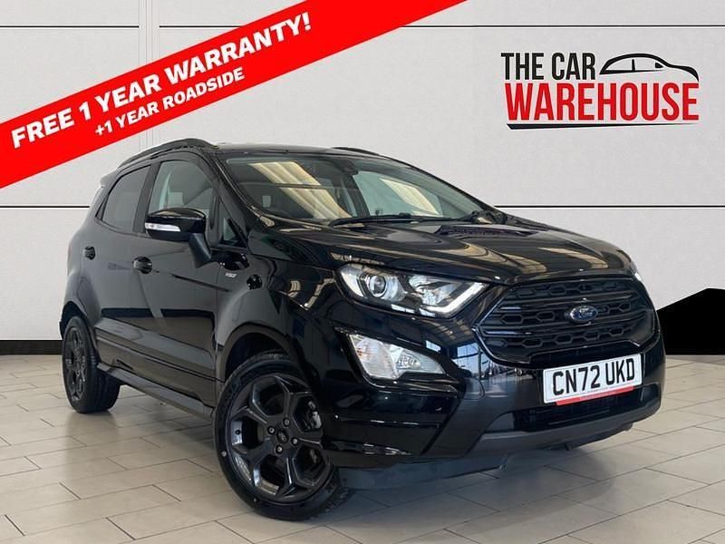Used Ford Ecosport ST-Line 125 HP (91 kW) 2022 Black SUV