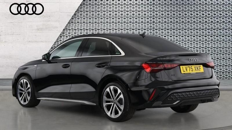 Used Audi A3 S-Line 150 HP (110 kW) 2025 Black