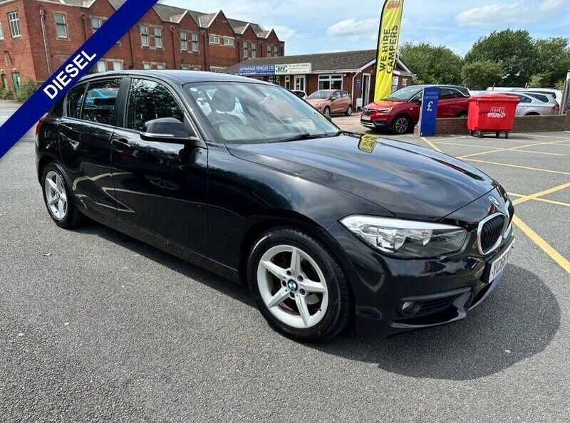 Black Used 2016 BMW 116 Efficient Dynamics Hatchback | £7,495 (Fair price) - Image 1/4