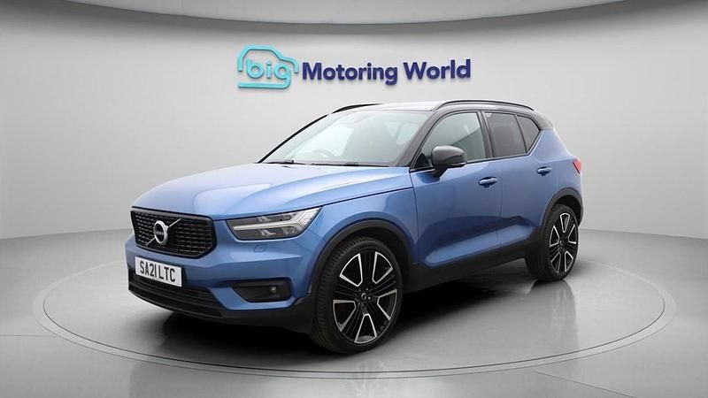 Used Volvo XC40 R-Design Pro 197 HP (144 kW) 2021 Blue SUV