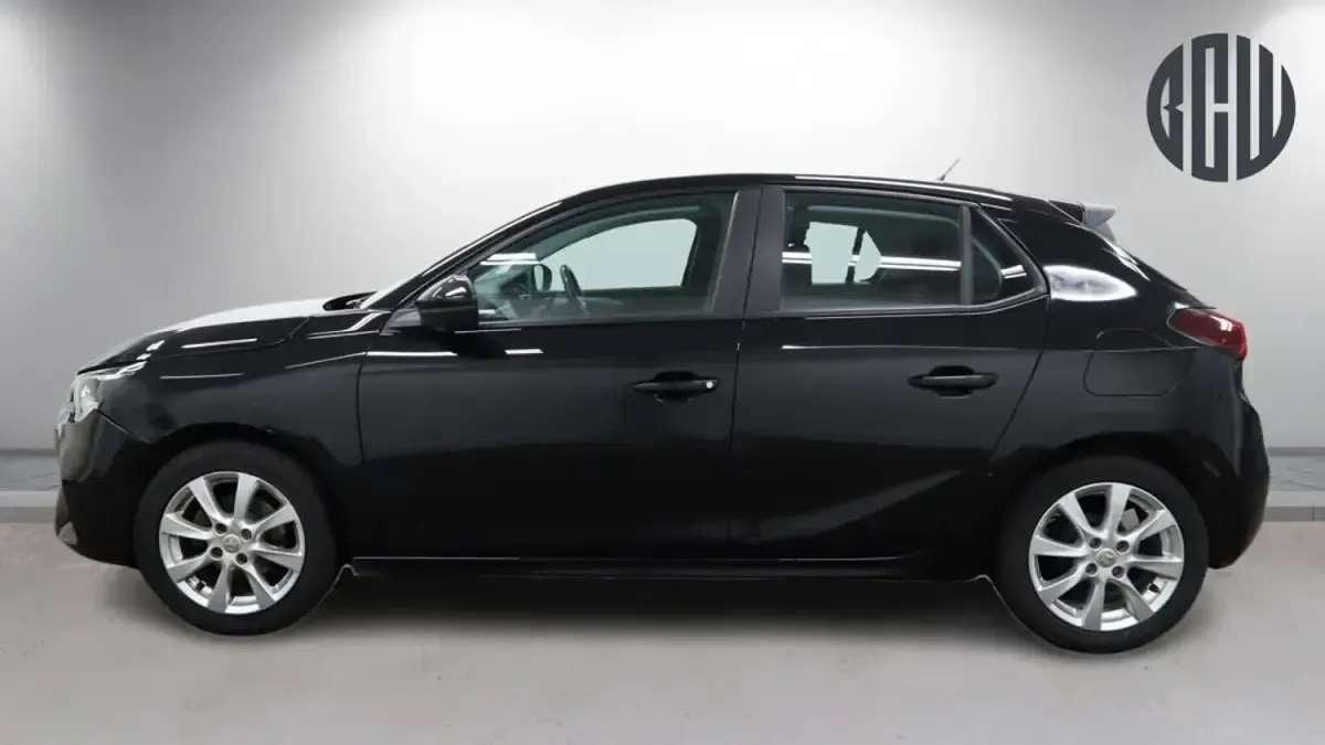 Used Vauxhall Corsa Edition 75 HP (55 kW) 2022 Black Hatchback