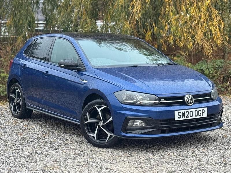 Blue Used 2020 VW Polo R-line Hatchback | £9,995 (Fair price) - Image 1/4