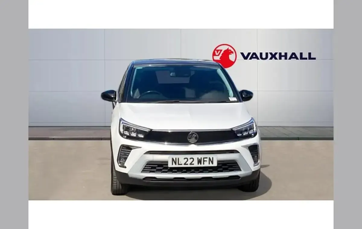Used Vauxhall Crossland Edition 83 HP (61 kW) 2022 White SUV