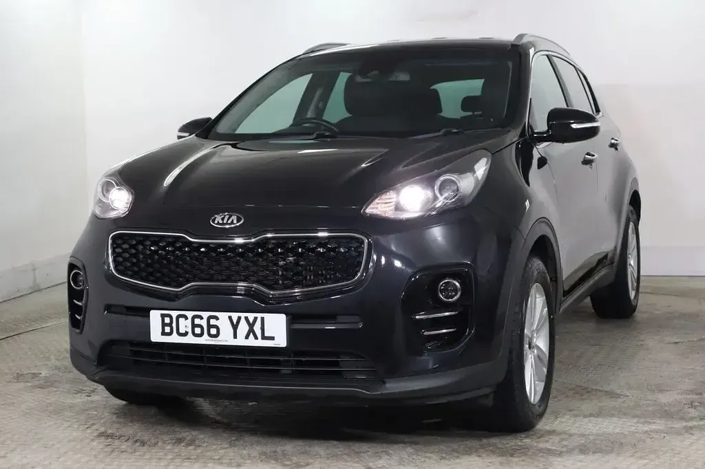 Used Kia Sportage 115 HP (84 kW) 2017 Black SUV