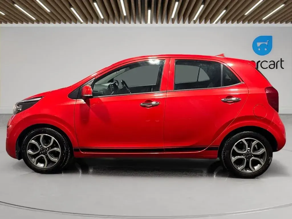 Used Kia Picanto 83 HP (61 kW) 2017 Red Hatchback
