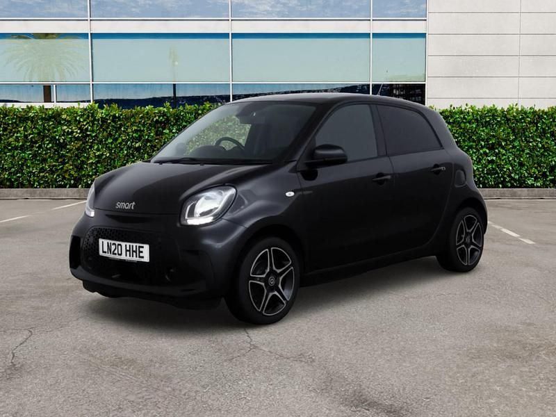 Used Smart ForFour Electric Drive Premium 60 kW (82 HP) 2020 Black Hatchback