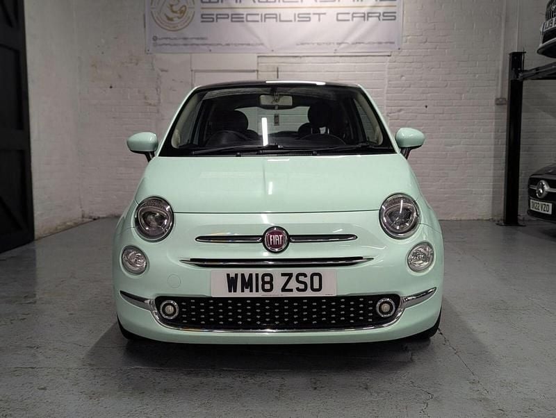 Used Fiat 500 Lounge 69 HP (50 kW) 2018 Green Hatchback