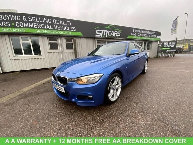 Blue Used 2015 BMW 318 M Sport Sedan | £9,250 (Fair price) - Image 1/4