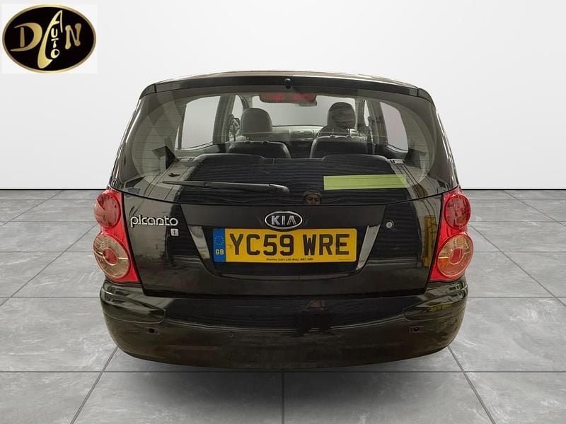Used Kia Picanto 60 HP (44 kW) 2009 Black Hatchback