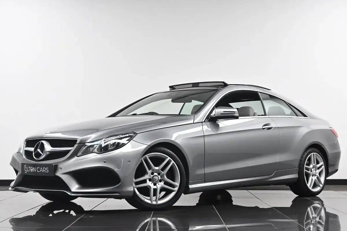 Gebraucht Mercedes E350 AMG line 258 PS (189 kW) 2015 Silber Coupé