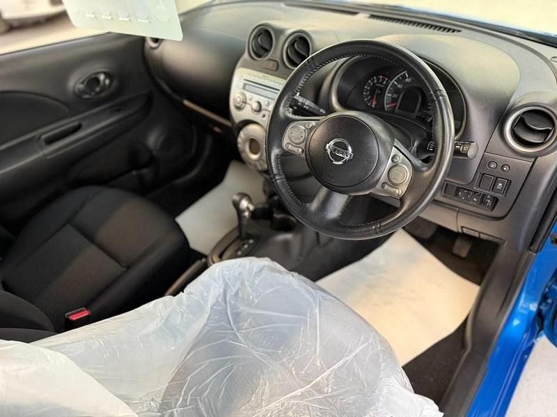 Begagnad Nissan Micra Acenta 2011 Blå Halvkombi