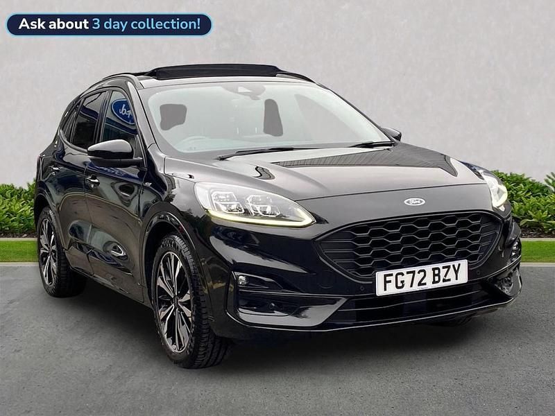 Black Used 2022 Ford Kuga ST-Line X SUV | £20,849 (Fair price) - Image 1/4