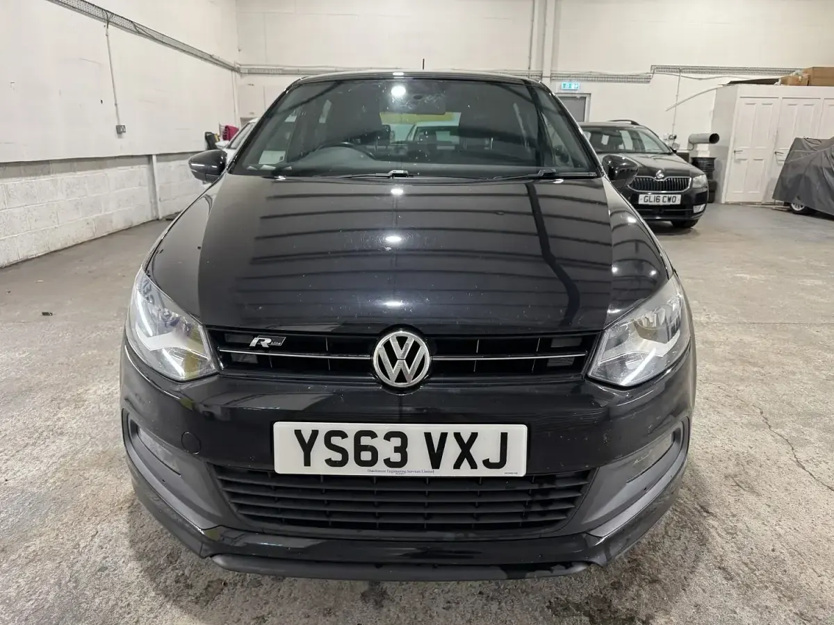 Used VW Polo R-line 2014 Black Hatchback