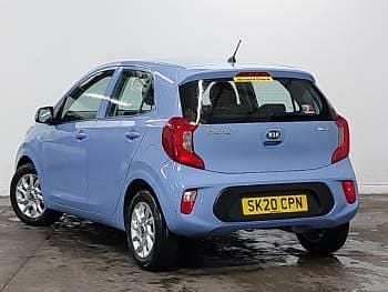 Used Kia Picanto 2020 Blue Hatchback