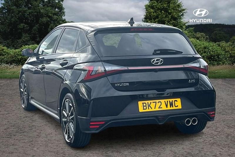 Used Hyundai i20 N Line 117 HP (86 kW) 2022 Black Hatchback