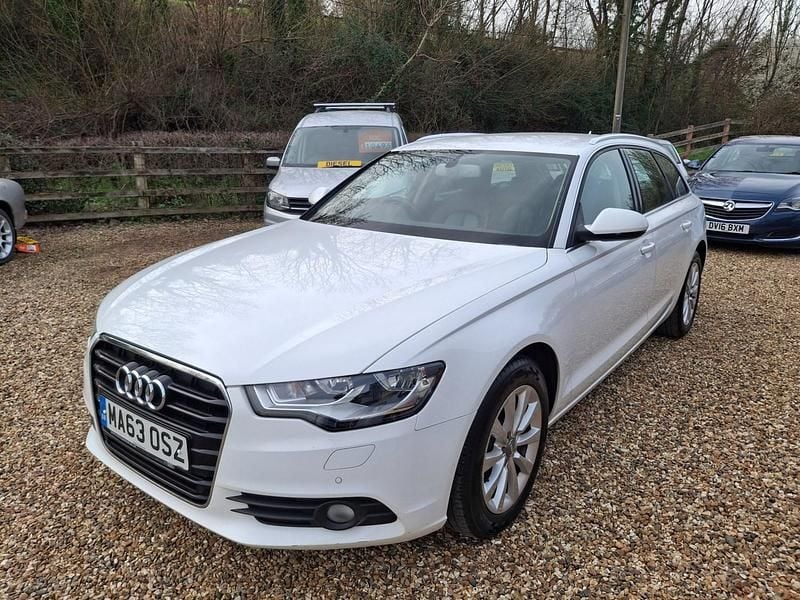 Used Audi A6 Design 177 HP (130 kW) 2013 White Estate