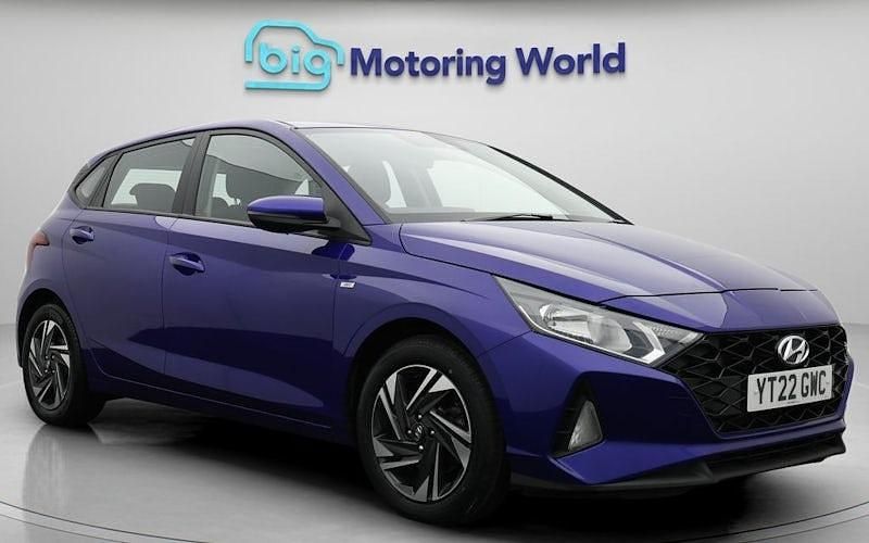 Used Hyundai i20 SE 101 HP (74 kW) 2022 Blue Hatchback