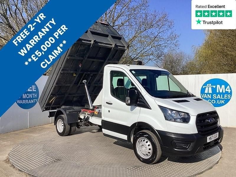 Used Ford Transit S 2021 Frozen white (solid paint)