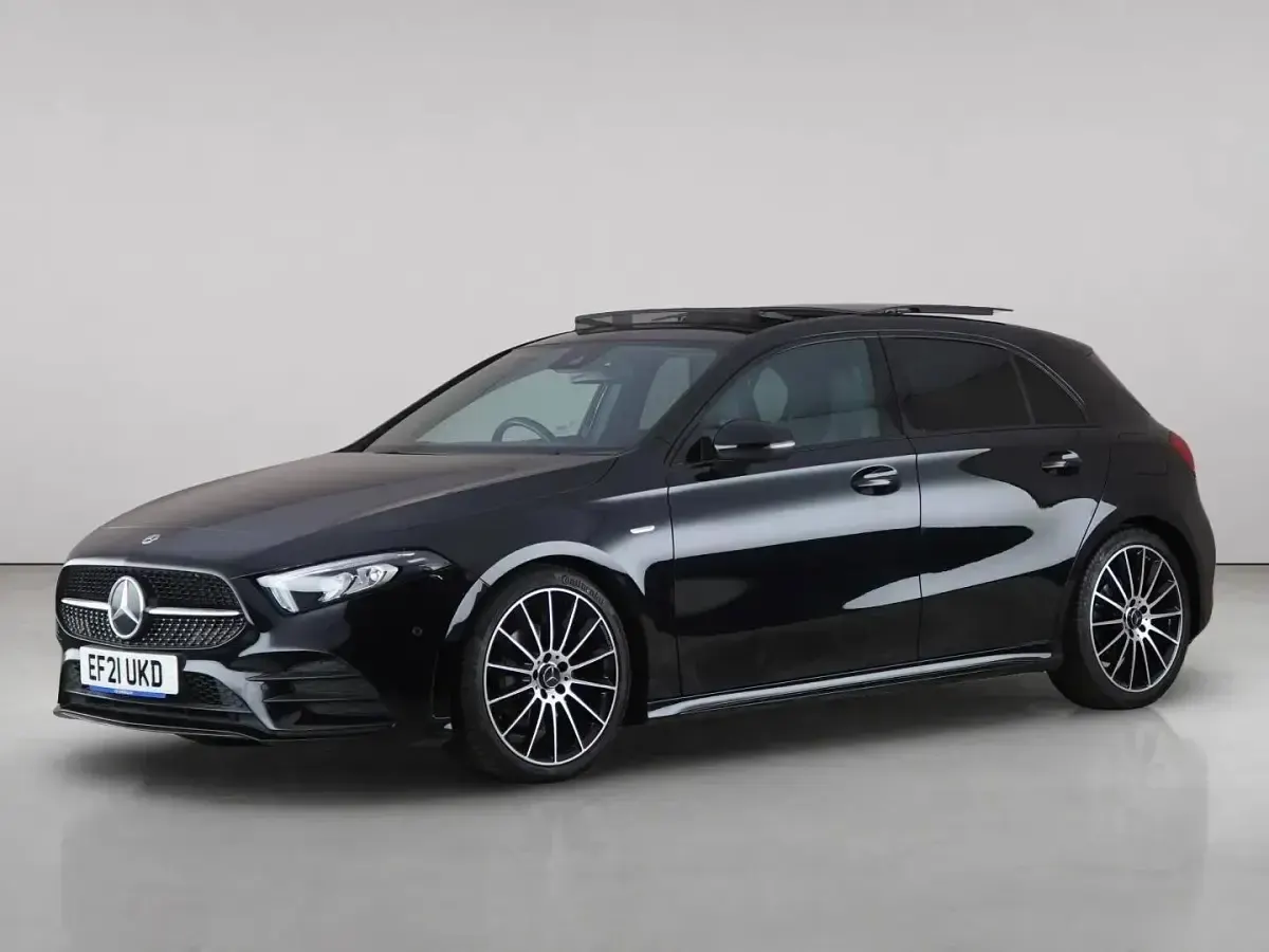 Used Mercedes A200 Exclusive 2021 Black Hatchback