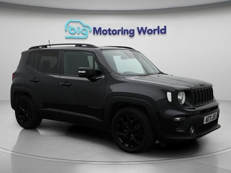 Black Used 2021 Jeep Renegade Night Eagle SUV | £17,180 (Fair price) - Image 1/4