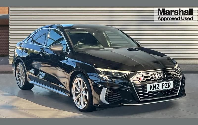 Used Audi S3 Comfort 306 HP (225 kW) 2021 Black Sedan
